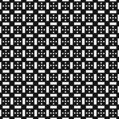 Fototapeta premium Abstract Cross Pattern Dots Logo generative computational art illustration