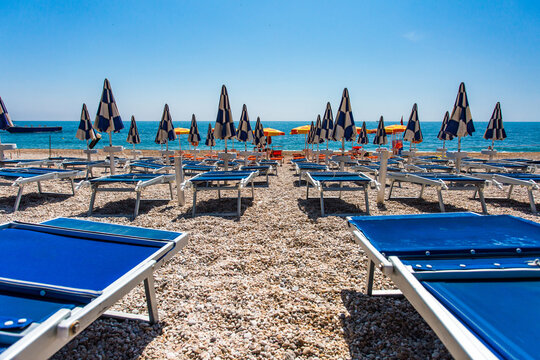 Beach Chairs in the sand