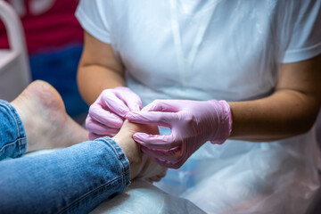the master pedicure. Podiatry