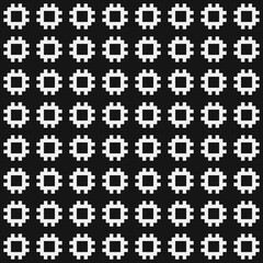 Abstract Cross Pattern Dots Logo generative computational art illustration