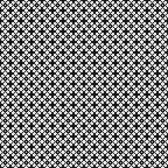 Abstract Cross Pattern Dots Logo generative computational art illustration