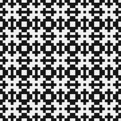 Abstract Cross Pattern Dots Logo generative computational art illustration