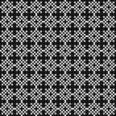 Abstract Cross Pattern Dots Logo generative computational art illustration