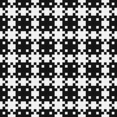 Fototapeta premium Abstract Cross Pattern Dots Logo generative computational art illustration