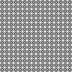 Abstract Cross Pattern Dots Logo generative computational art illustration