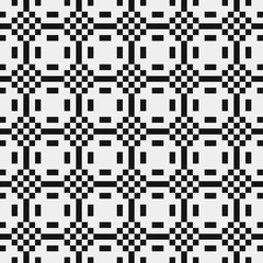 Abstract Cross Pattern Dots Logo generative computational art illustration
