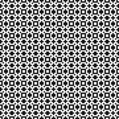 Fototapeta premium Abstract Cross Pattern Dots Logo generative computational art illustration