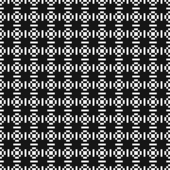 Abstract Cross Pattern Dots Logo generative computational art illustration