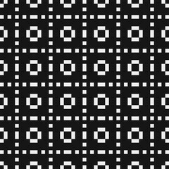 Abstract Cross Pattern Dots Logo generative computational art illustration