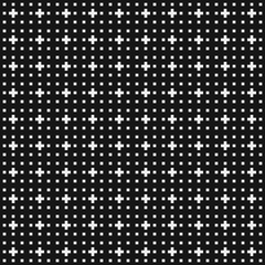 Abstract Cross Pattern Dots Logo generative computational art illustration
