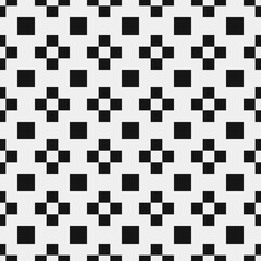 Fototapeta premium Abstract Cross Pattern Dots Logo generative computational art illustration