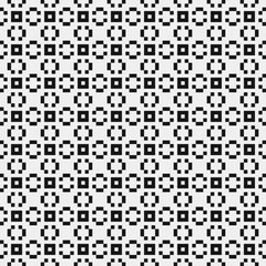 Fototapeta premium Abstract Cross Pattern Dots Logo generative computational art illustration