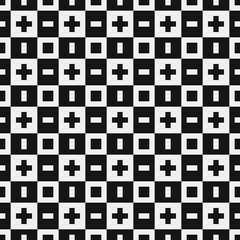 Abstract Cross Pattern Dots Logo generative computational art illustration