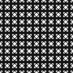 Abstract Cross Pattern Dots Logo generative computational art illustration