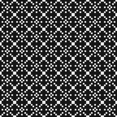 Abstract Cross Pattern Dots Logo generative computational art illustration