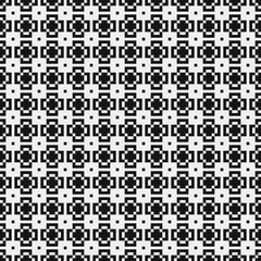 Fototapeta premium Abstract Cross Pattern Dots Logo generative computational art illustration