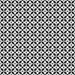 Abstract Cross Pattern Dots Logo generative computational art illustration