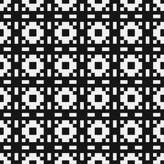 Abstract Cross Pattern Dots Logo generative computational art illustration