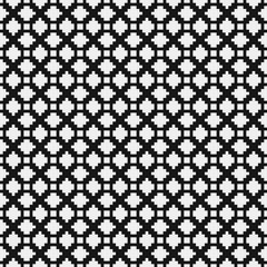 Abstract Cross Pattern Dots Logo generative computational art illustration