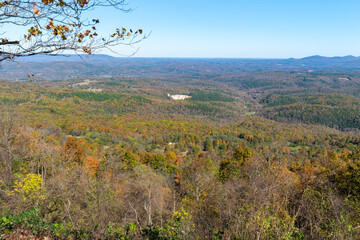 View along Scenic Route 7 in northern Arkansas