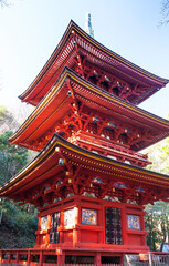 高勝寺　三重塔