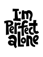 Anti Valentine hand drawn lettering