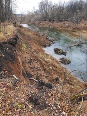 river in autumn