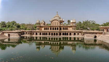Fototapeta na wymiar Govardhana City in Uttar Pradesh, India