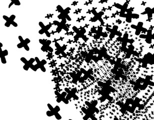 Vector printable black and white simple pattern for your game