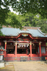 Obraz premium 伊豆山神社 本殿
