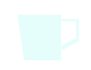 計量カップ(薄い青)