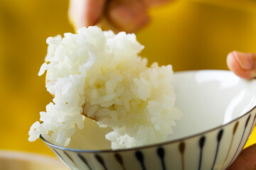 炊き立ての白米