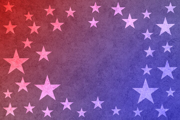 US Election background. Patriotic american element. Poster, card, banner and background with copy space.