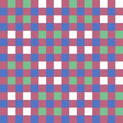 Colorful plaid seamless pattern. Tartan plaid for dress, skirt, flannel shirt, autumn, winter fabrics, background. Buffalo check gingham style. Vector flat illustration.