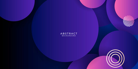 Abstract 3d rendering of a modern geometric circles background. Simple design for poster, cover, branding, banner, placard. 