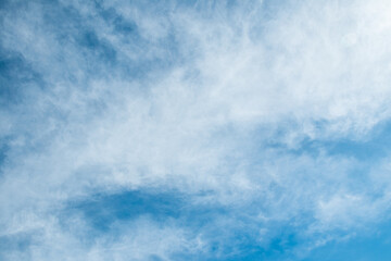 Bright blue sky with faint clouds-perfect for wallpapers