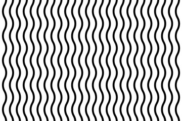 Seamless black pattern abstract background with waves