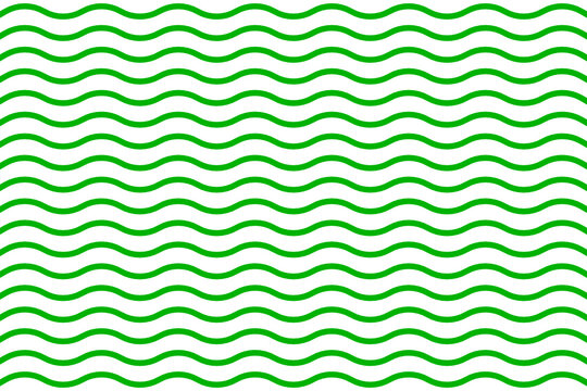 Seamless Green Pattern Abstract Background With Waves