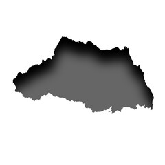 埼玉　地図　シルエット　アイコン