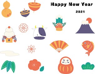 正月素材セット2021