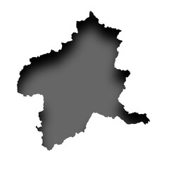 群馬　地図　シルエット　アイコン