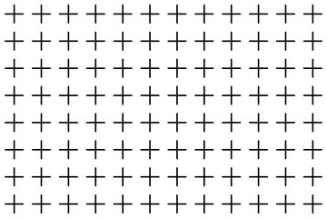 Seamless black pattern abstract background with plus sign