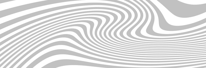 Fototapeta na wymiar Abstract geometric background, curved lines, shades of gray. Vector design. 