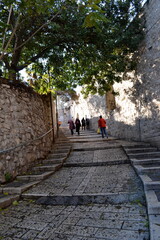 Plakat エルサレムの街路