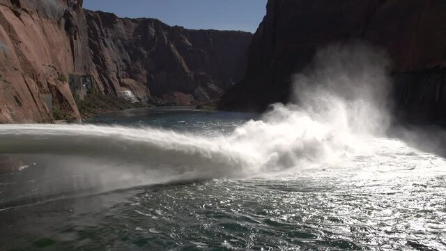 High Flow Experiment at Glen Canyon Dam in 2014
