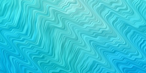 Light Blue, Green vector backdrop with bent lines.