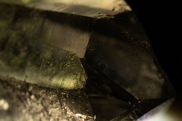 Closeup shot of a Quarts Crystal