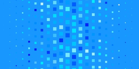 Light BLUE vector template in rectangles.