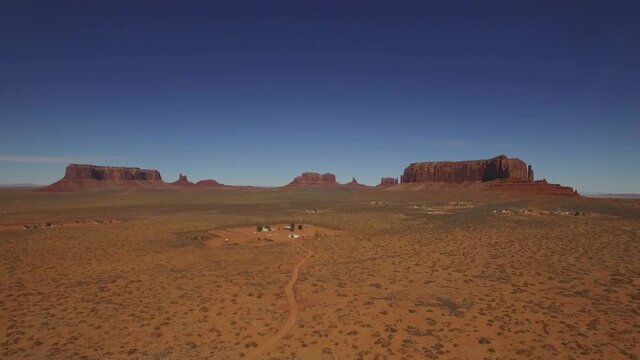 Monument valley at Arizona desert