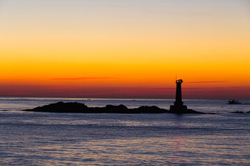 Fototapeta premium sunset in the sea